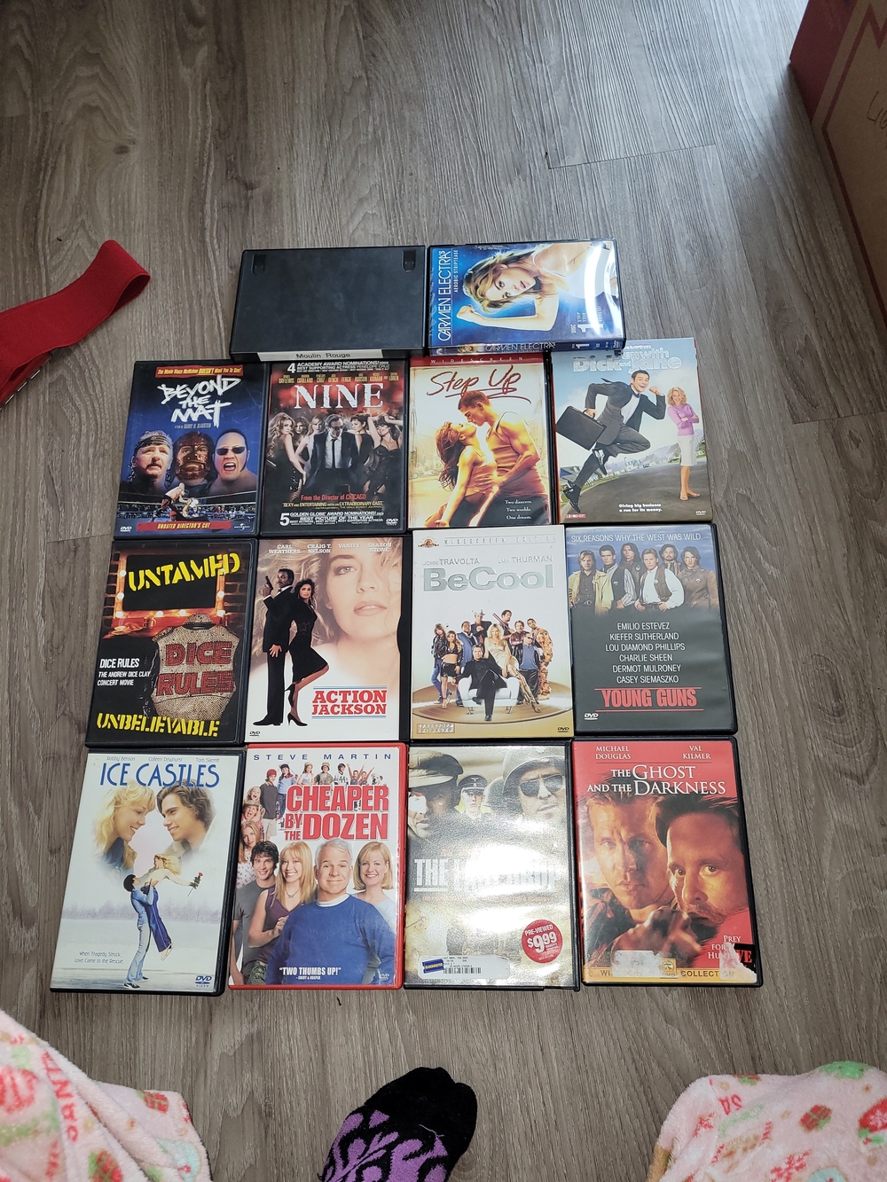 Assorted Movie DVD Lot - Mixed Good Condition